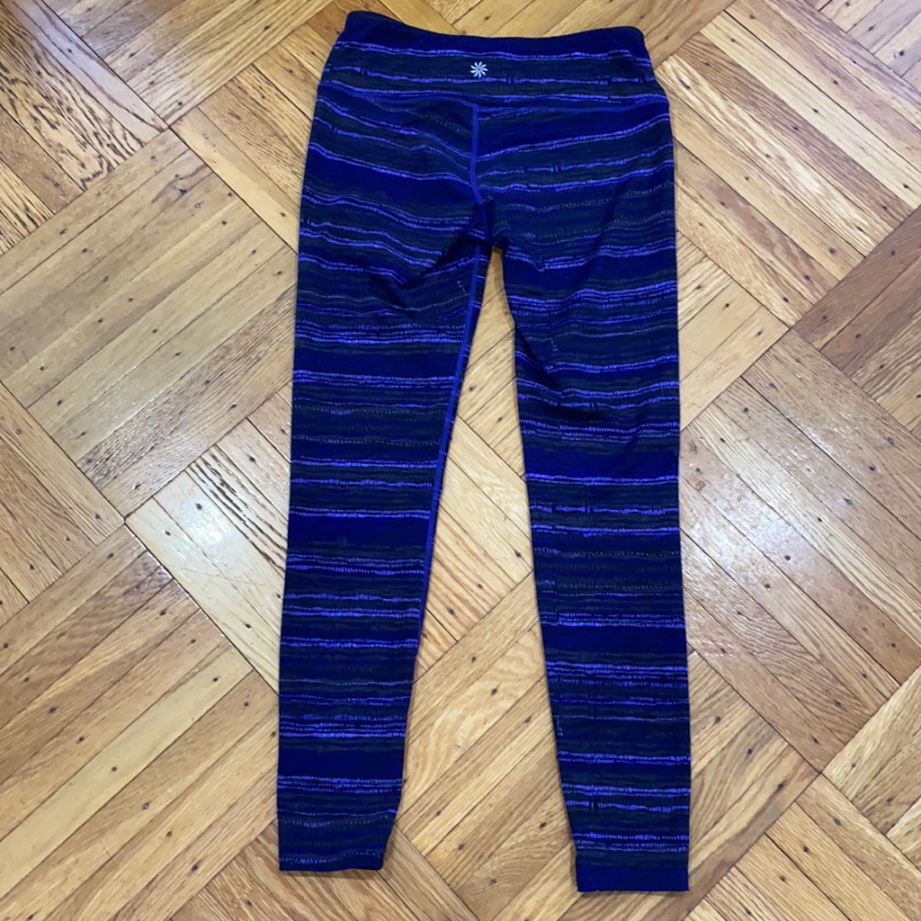 Athleta High Rise Purple Leggings Size Small
